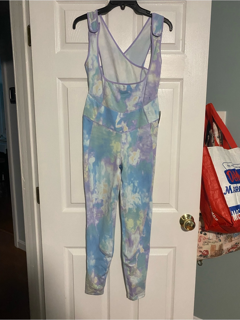 FP Movement by Free People You Know it Base Pastel Tie-Dye Jumpsuit